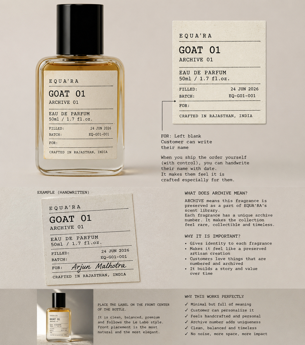 GOAT 01  Fresh • Woody • Confident